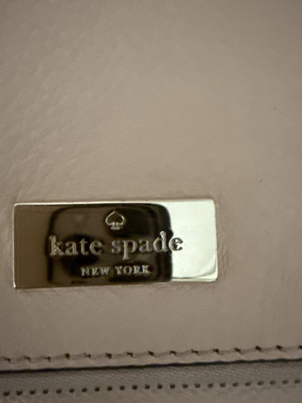 Kate Spade Jackson Street Medium Flap Shoulder Bag Pale Peach Pink? - Picture 6 of 14